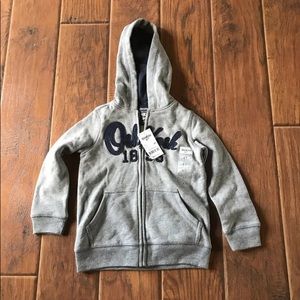 Zip up sweatshirt
